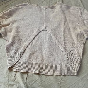 Linen cotton blend free people shirt